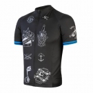 SENSOR CYKLO TOUR PÁNSKÝ DRES KR.RUKÁV BLACK TATTOO