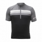 SENSOR CYKLO TOUR PÁNSKÝ DRES KR.RUKÁV BLACK STRIPES